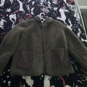 Alex Mill Small Fleece Sherpa Jacket